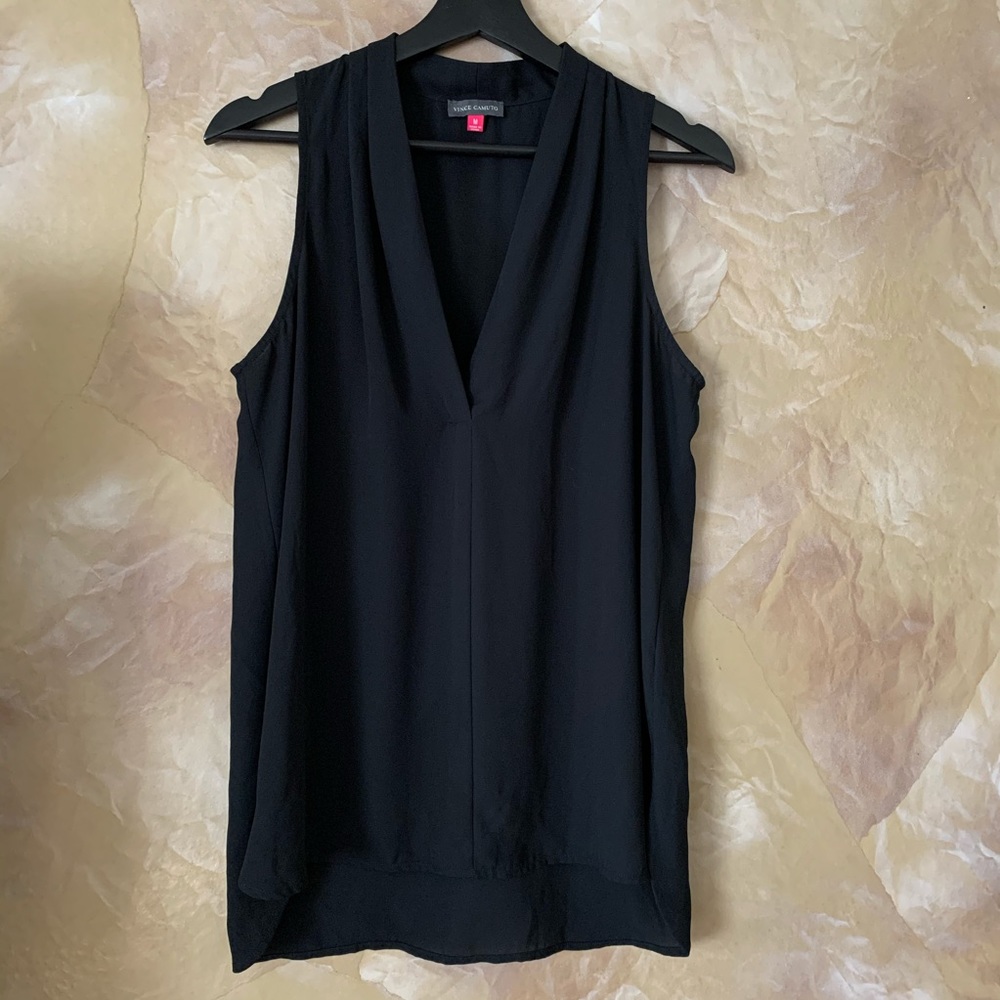 Vince Camuto Chiffon sleeveless top